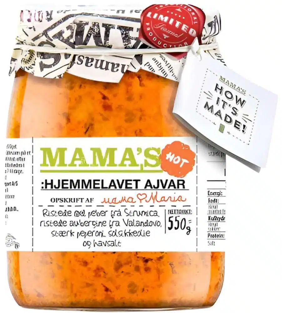 Mamas Ajvar Paste  Hot 550