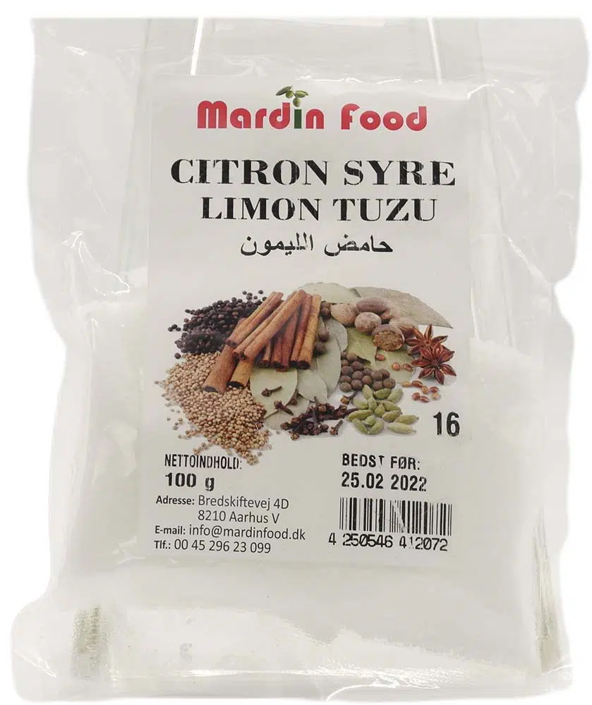 Mardin Food Citronsyre 100
