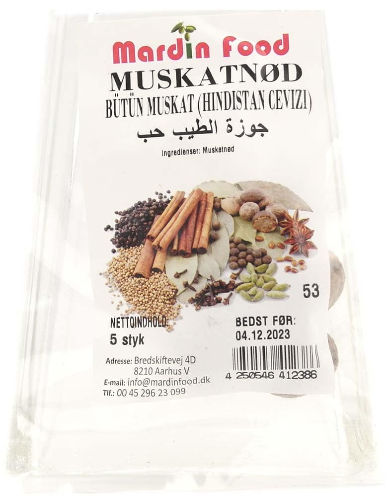 Mardin Food Muskatnød   Stk