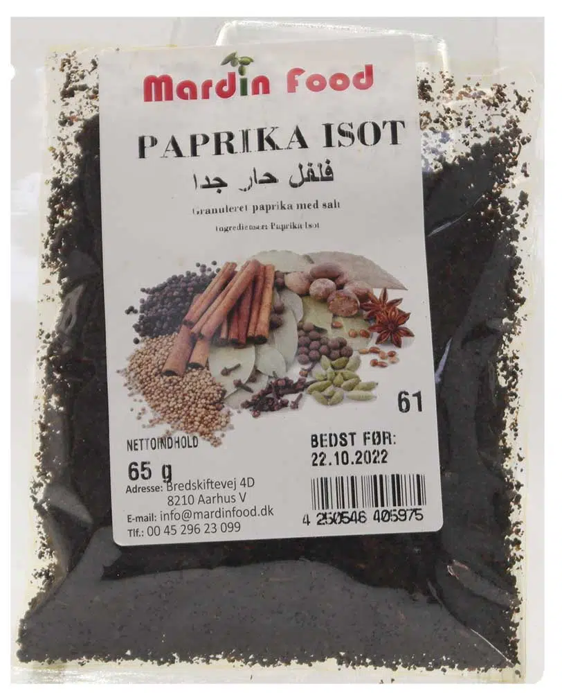 Mardin Food Paprika Isot 65