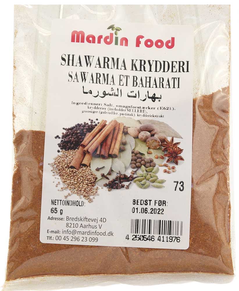 Mardin Food Shawarma Krydderi 65