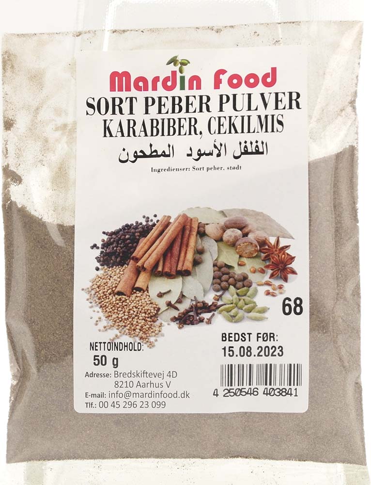 Mardin Food Sort Peber 50