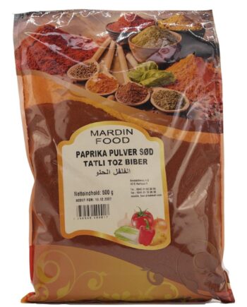 Mardin Sød Paprika Pulver 500