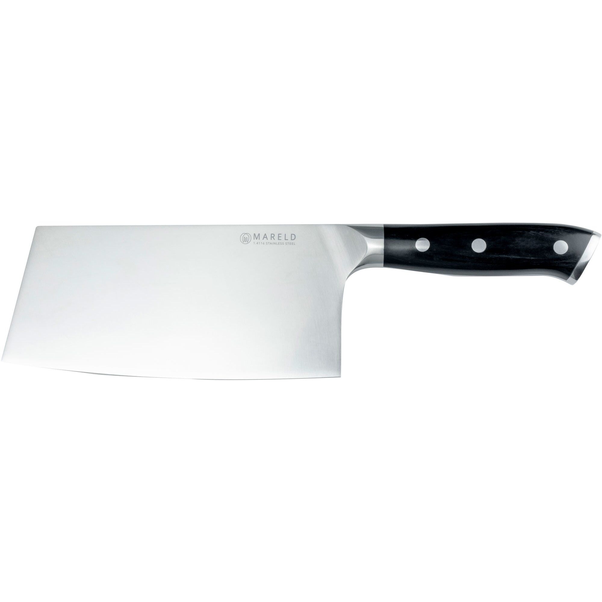 Mareld Kløverkniv 18 Cm  Sort