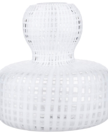 Marimekko Flower Filigree Vase  Klar Hvid