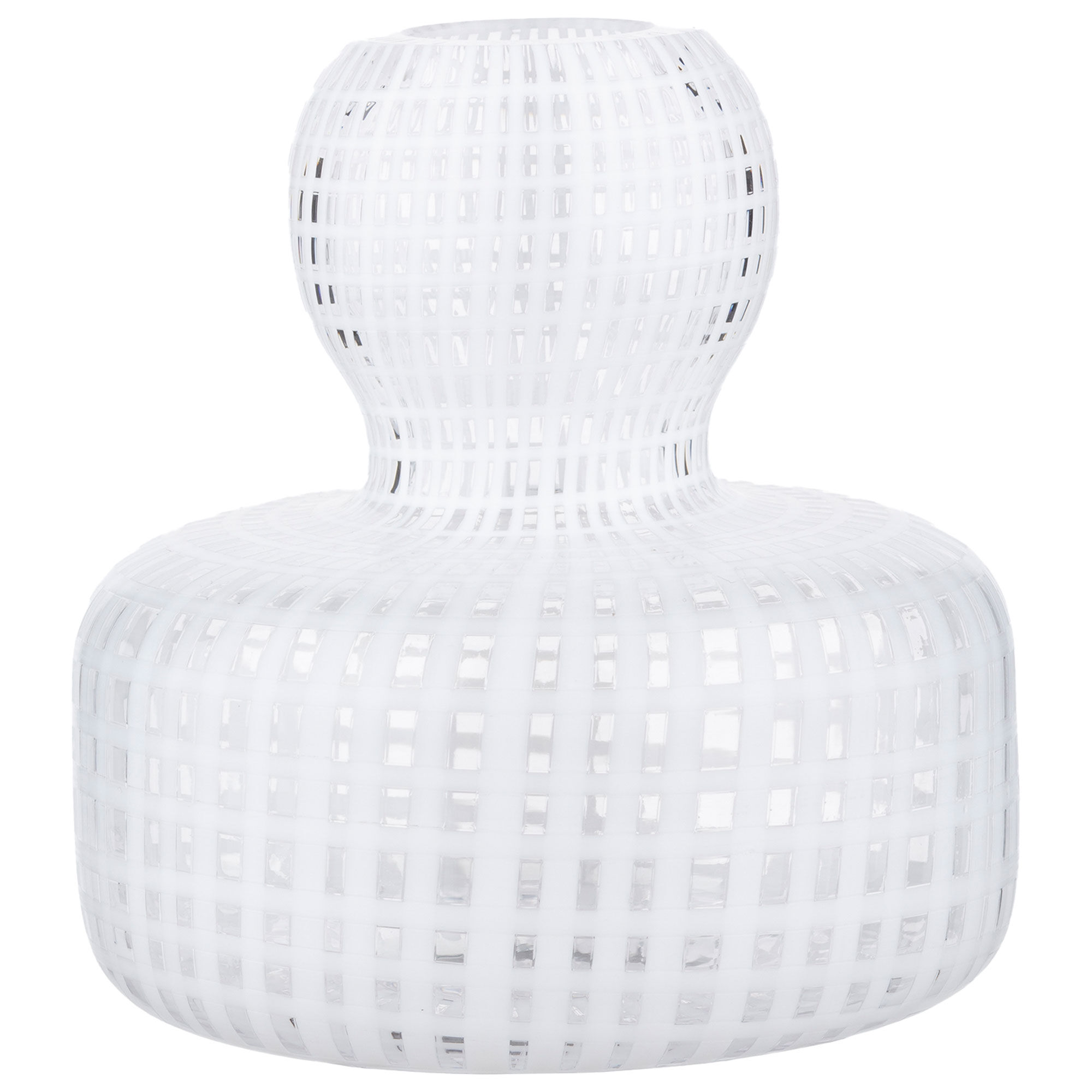 Marimekko Flower Filigree Vase  Klar Hvid