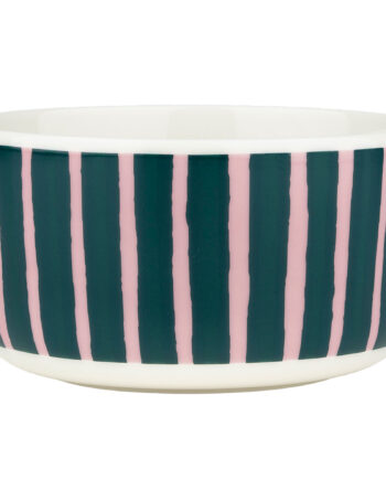Marimekko Piccolo Skål   Dl  Hvid Rosa Grøn