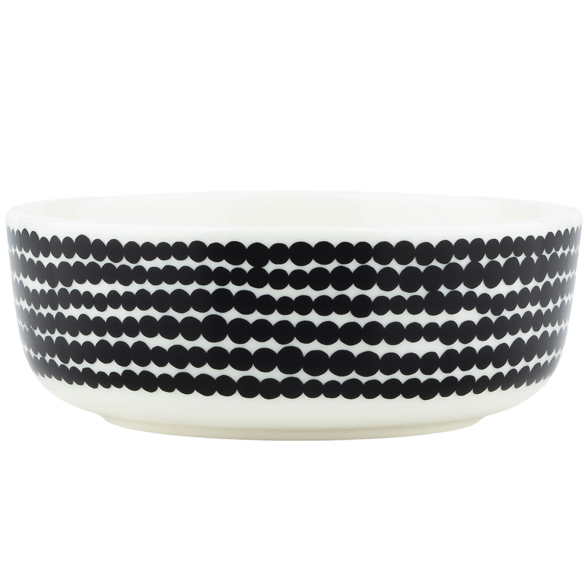 Marimekko Siirtolapuutarha Skål   Dl  Sort Hvid