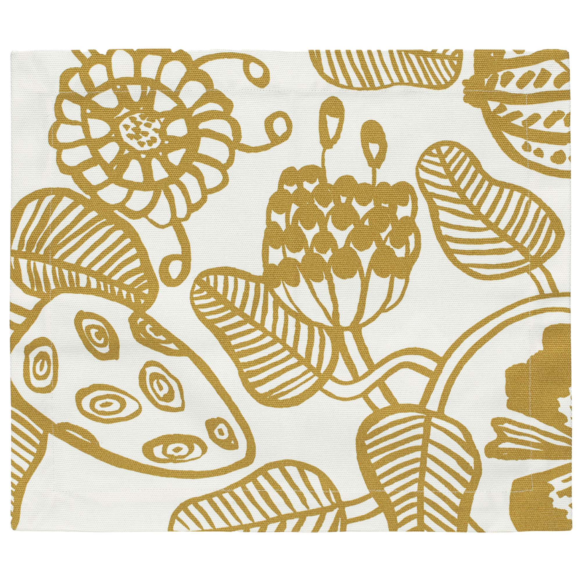 Marimekko Tiara Dækkeserviet 35ã 40 Cm  Hvid Guld