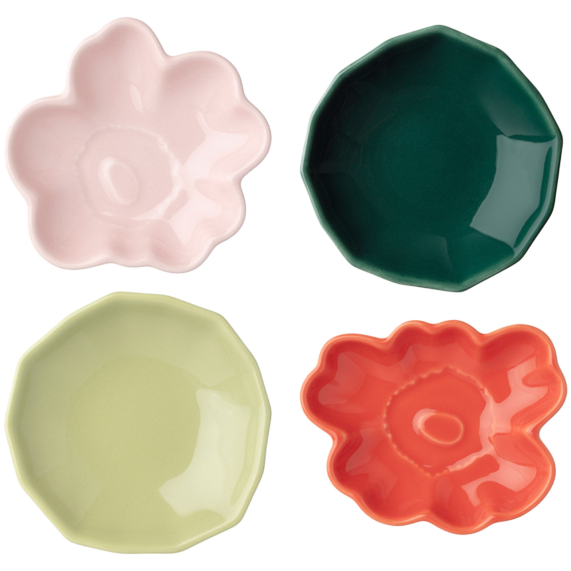 Marimekko Unikko   Kivet Pink Tallerken    Stk