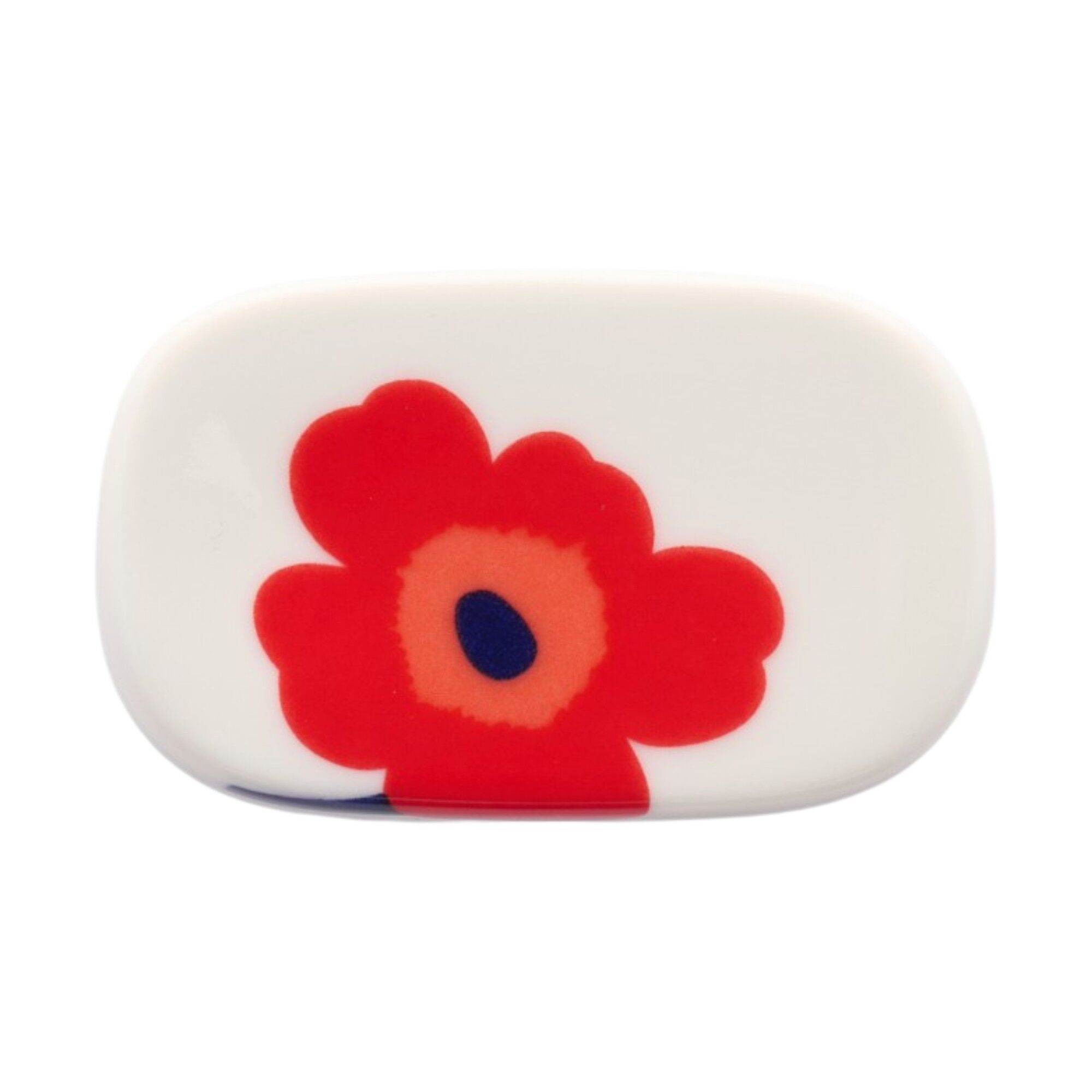 Marimekko Unikko Støtte Til Spisepinde   -pak  Hvid Rød Blå