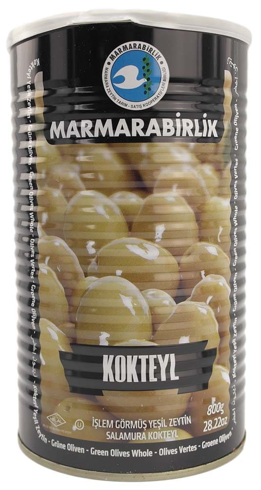 Marmarabirlik Cocktail Grønne Oliven 800