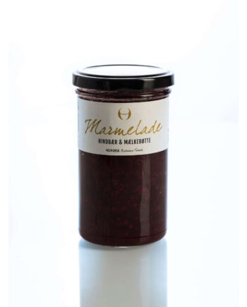 Marmelade Med Hindbær Og Mælkebøtte