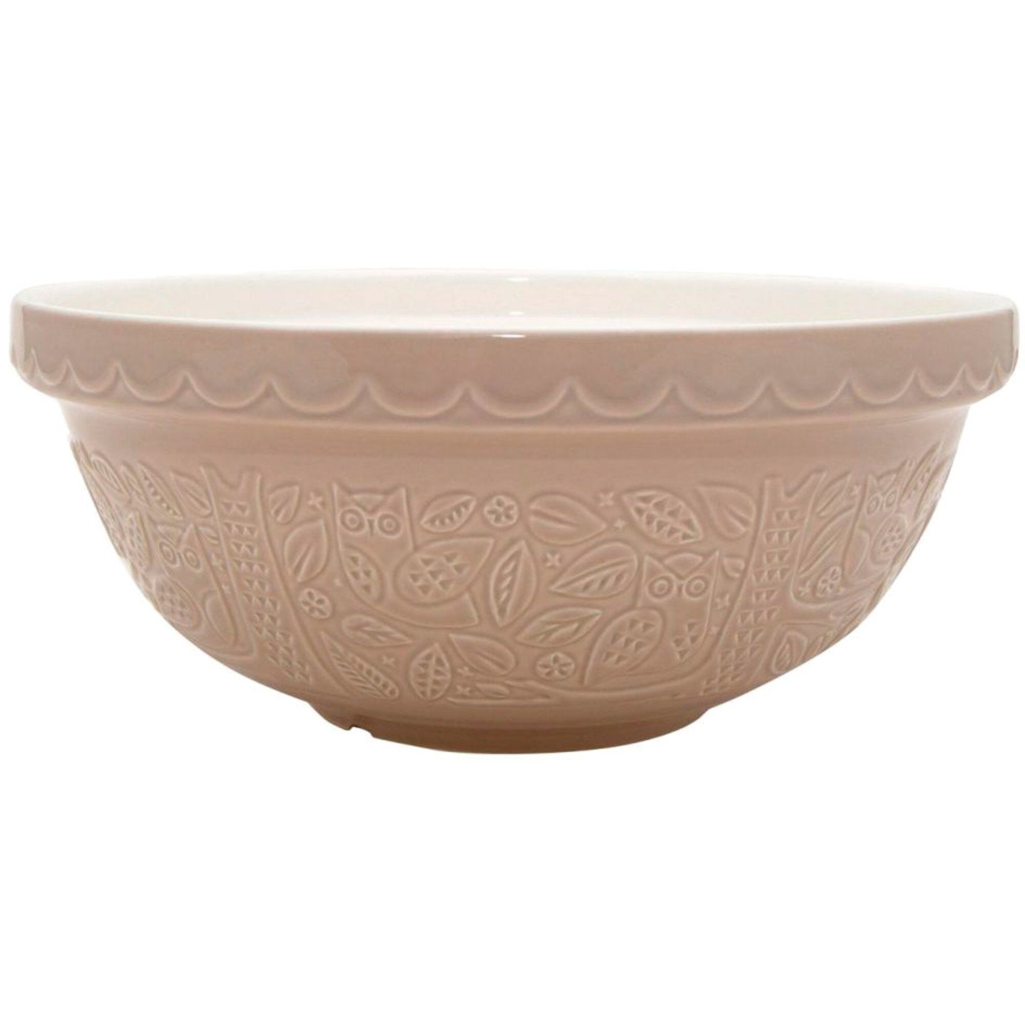 Mason Cash In The Forest Owl Røreskål     Liter  Beige