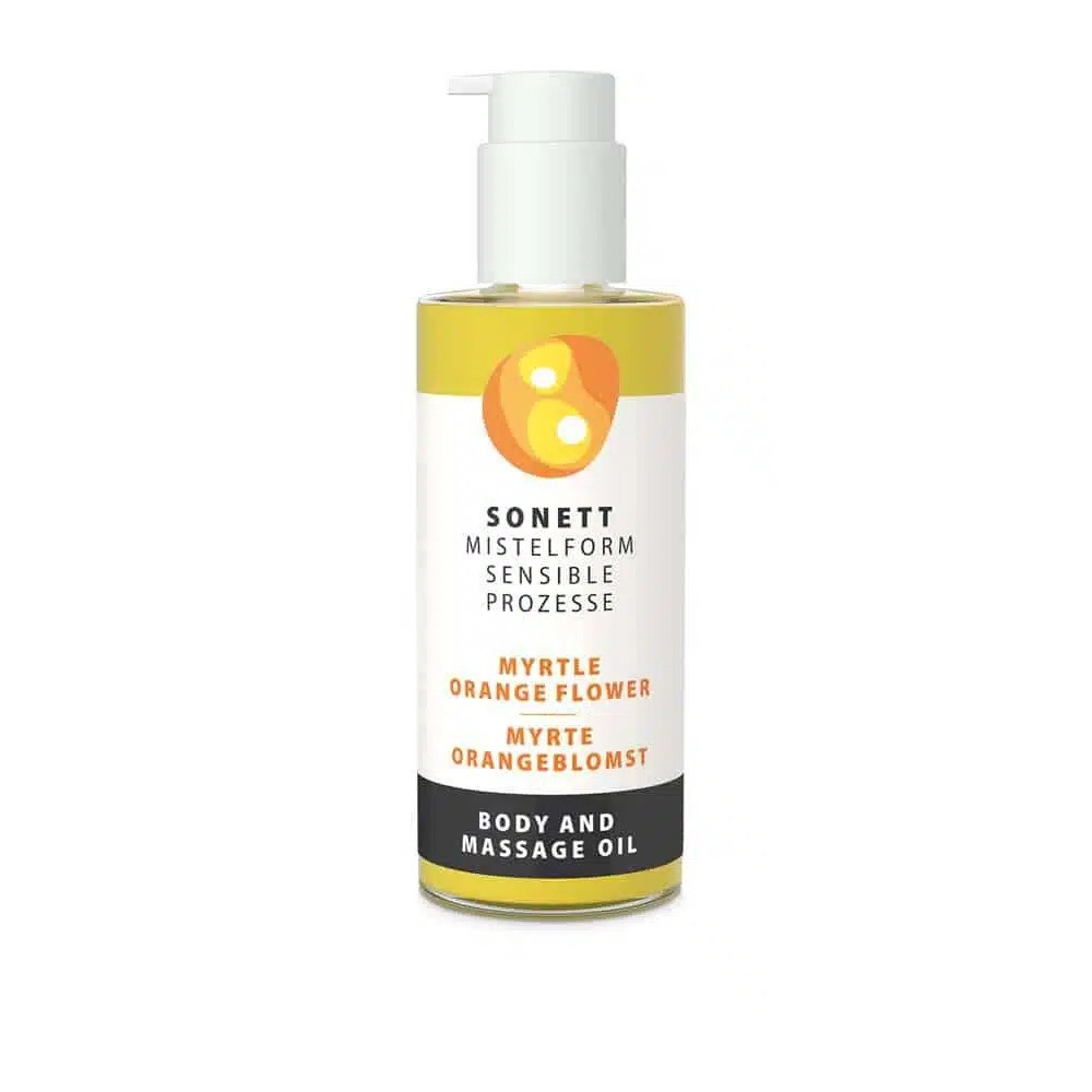 Massageolie   Kropsolie Myrte-orangeblomst