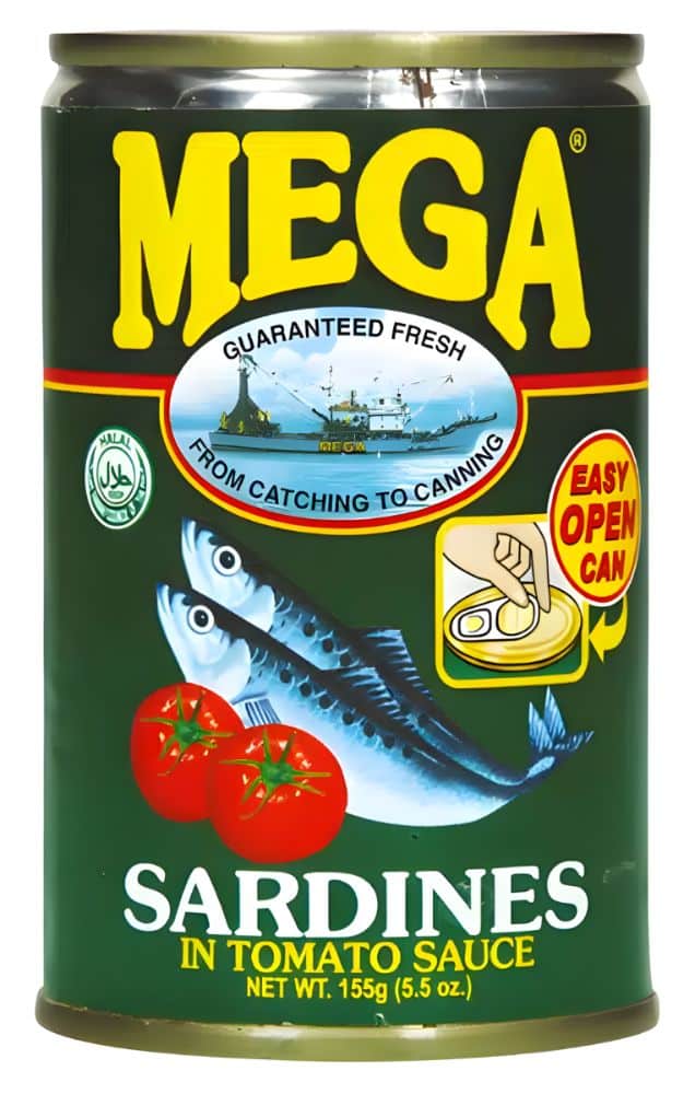 Mega Sardiner  Tomatsauce 155