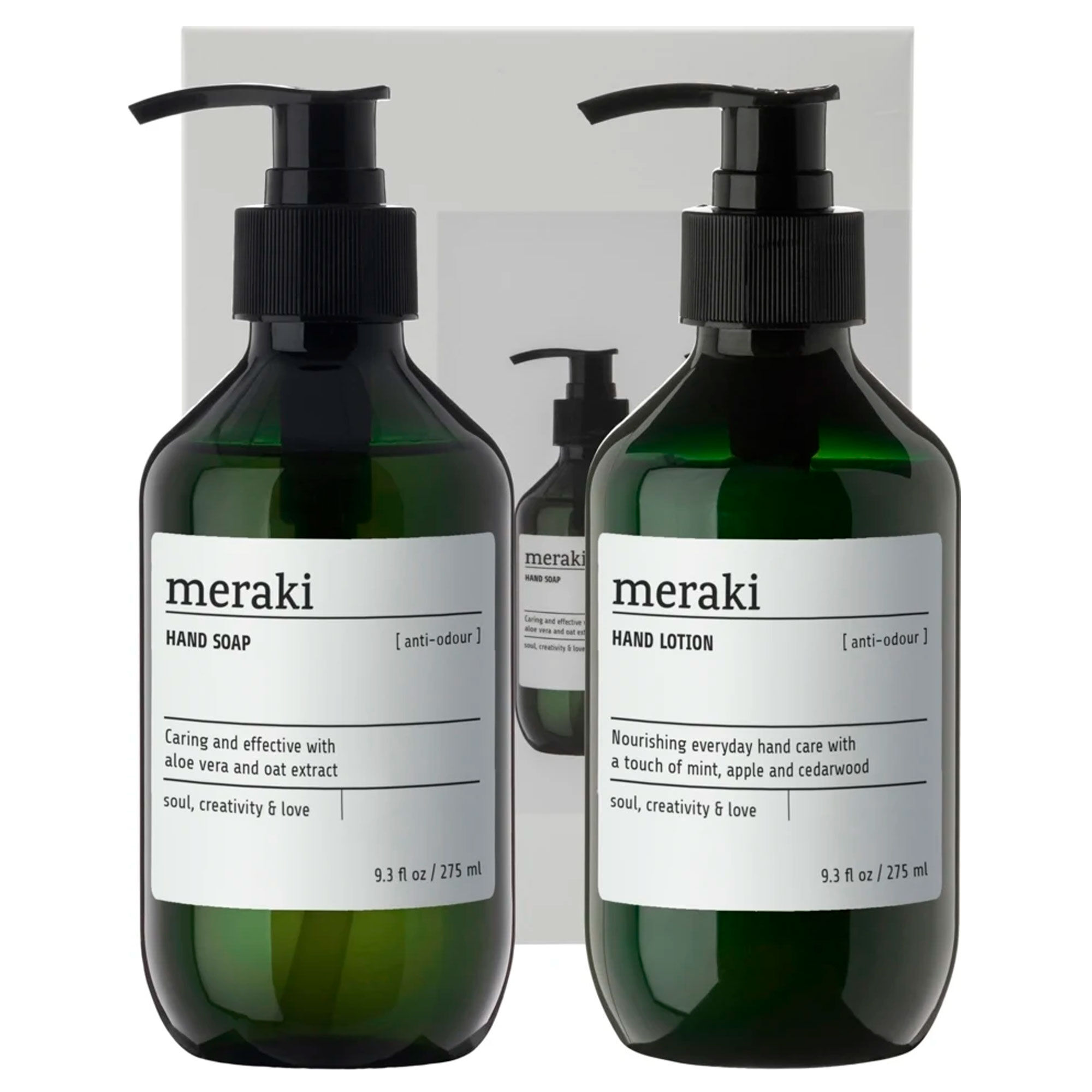 Meraki Simple Hand Care Anti-odour Håndpleje Antiodør 550 Ml  Gaveæske