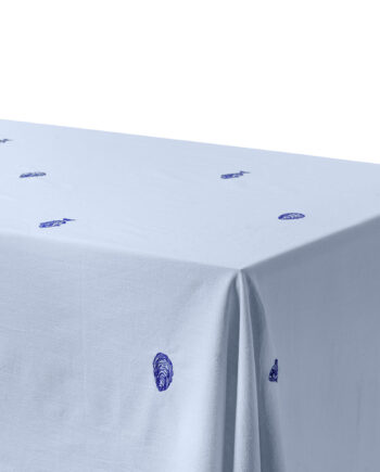 Midnatt Josefin La Mer Dug 330x145 Cm  Blå