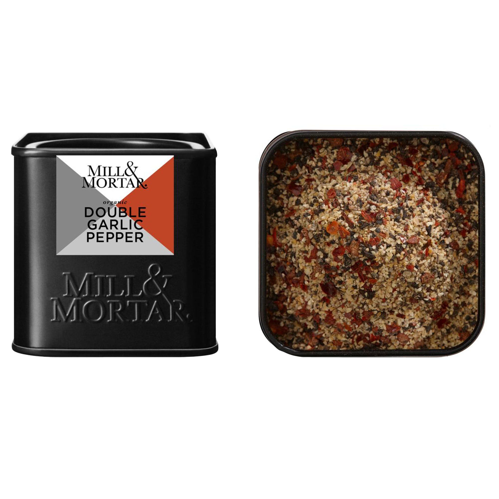 Mill   Mortar Double Garlic Pepper 50