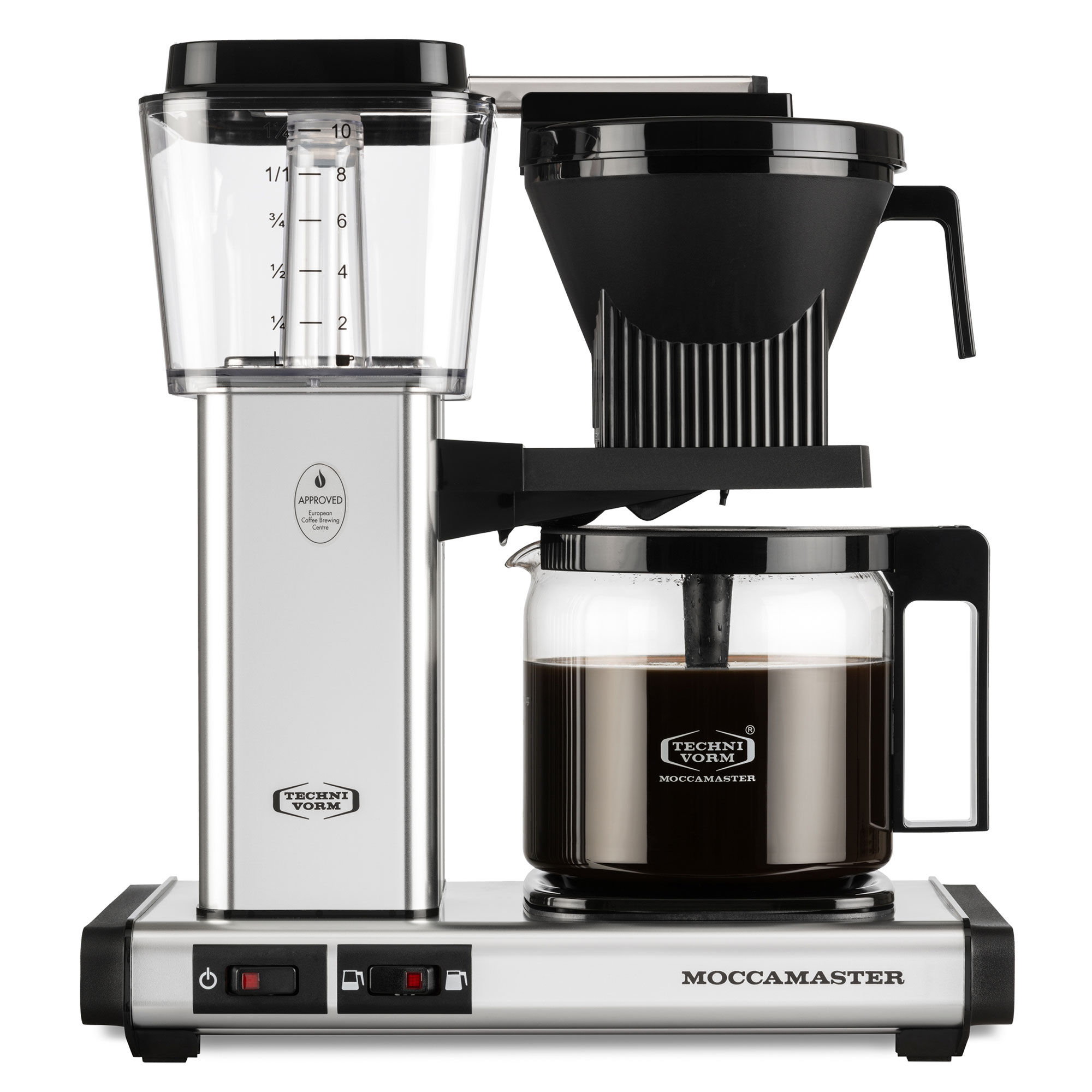 Moccamaster Optio Kaffemaskine  Sølv