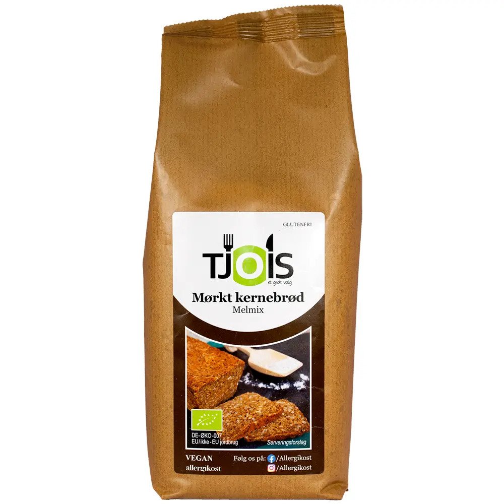 Mørkt Kernebrød Glutenfri Og økologisk Melmix