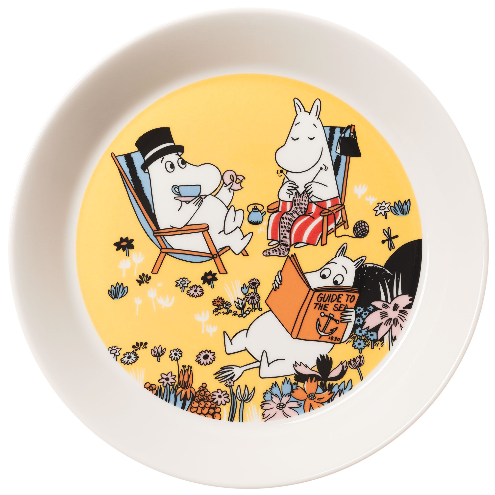 Moomin Arabia Familiehygge Tallerken 19 Cm