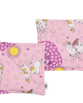 Moomin Arabia Forelskede Grydelapper 22ã 22 Cm  Lyserød