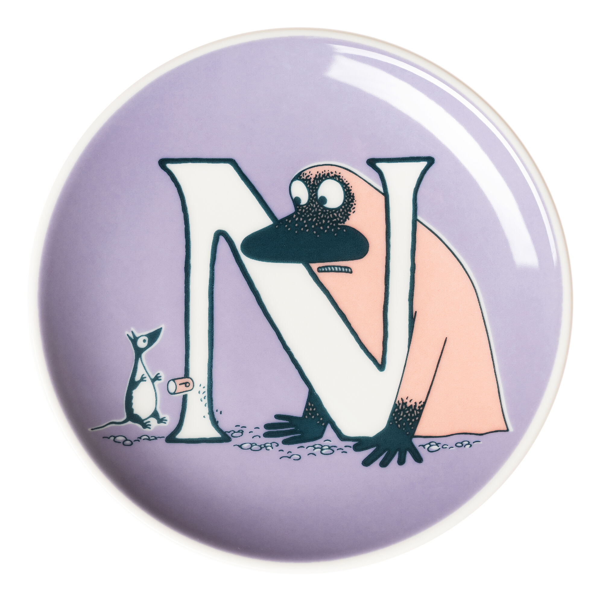 Moomin Arabia Mumi   Asiet 10   Cm  Lilla