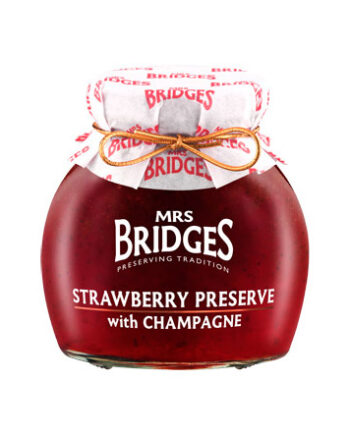 Mrs  Bridges Jordbærsyltetøj Med Champagne