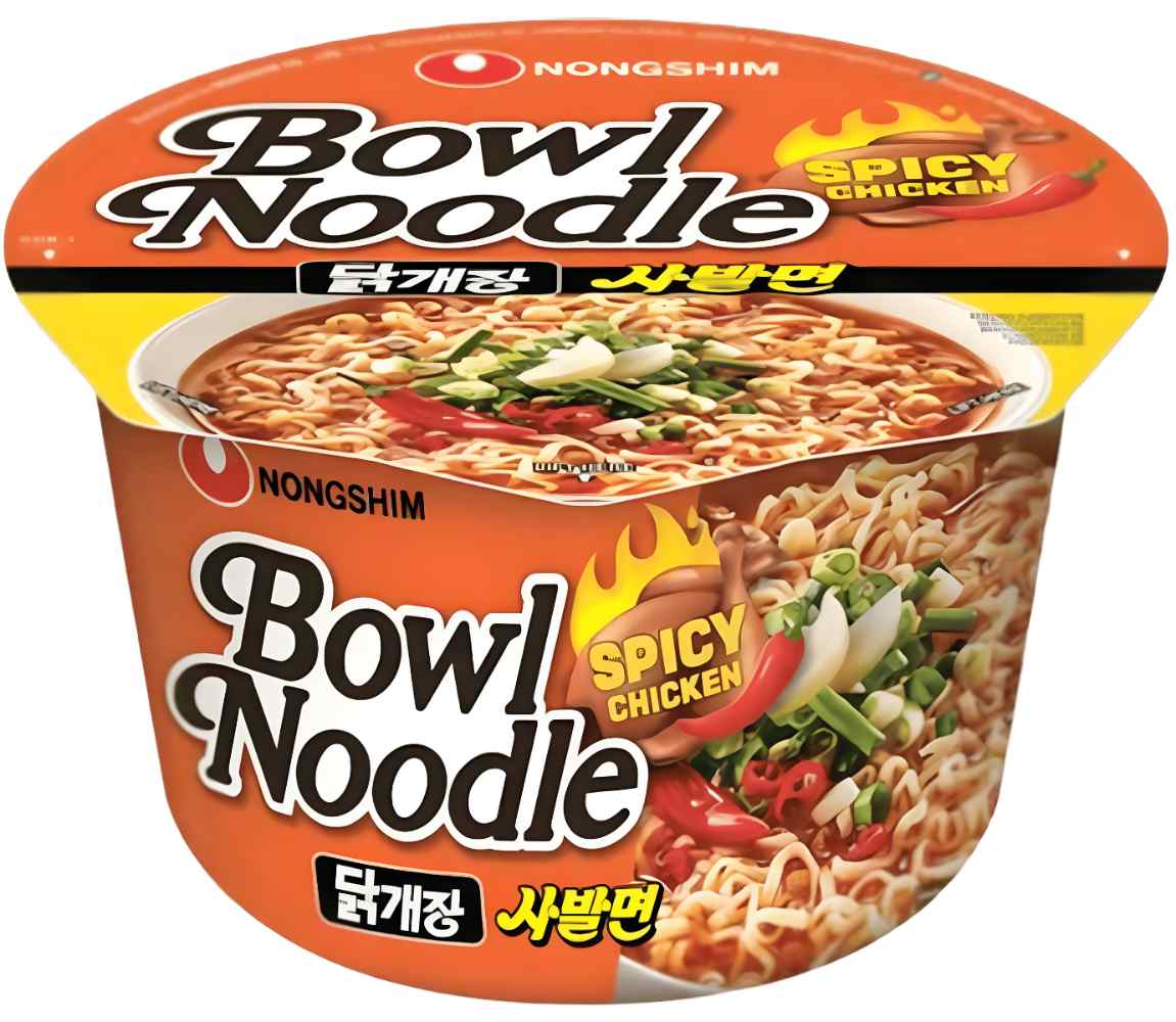 Nongshim Bowl Noodle Spicy Chicken 100