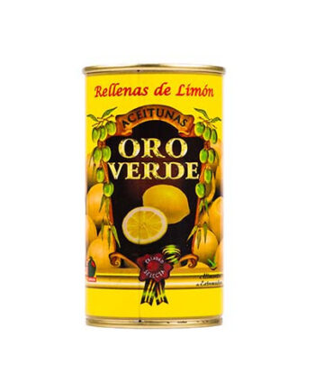 Oro Verde Grønne Oliven Med Citronpuré
