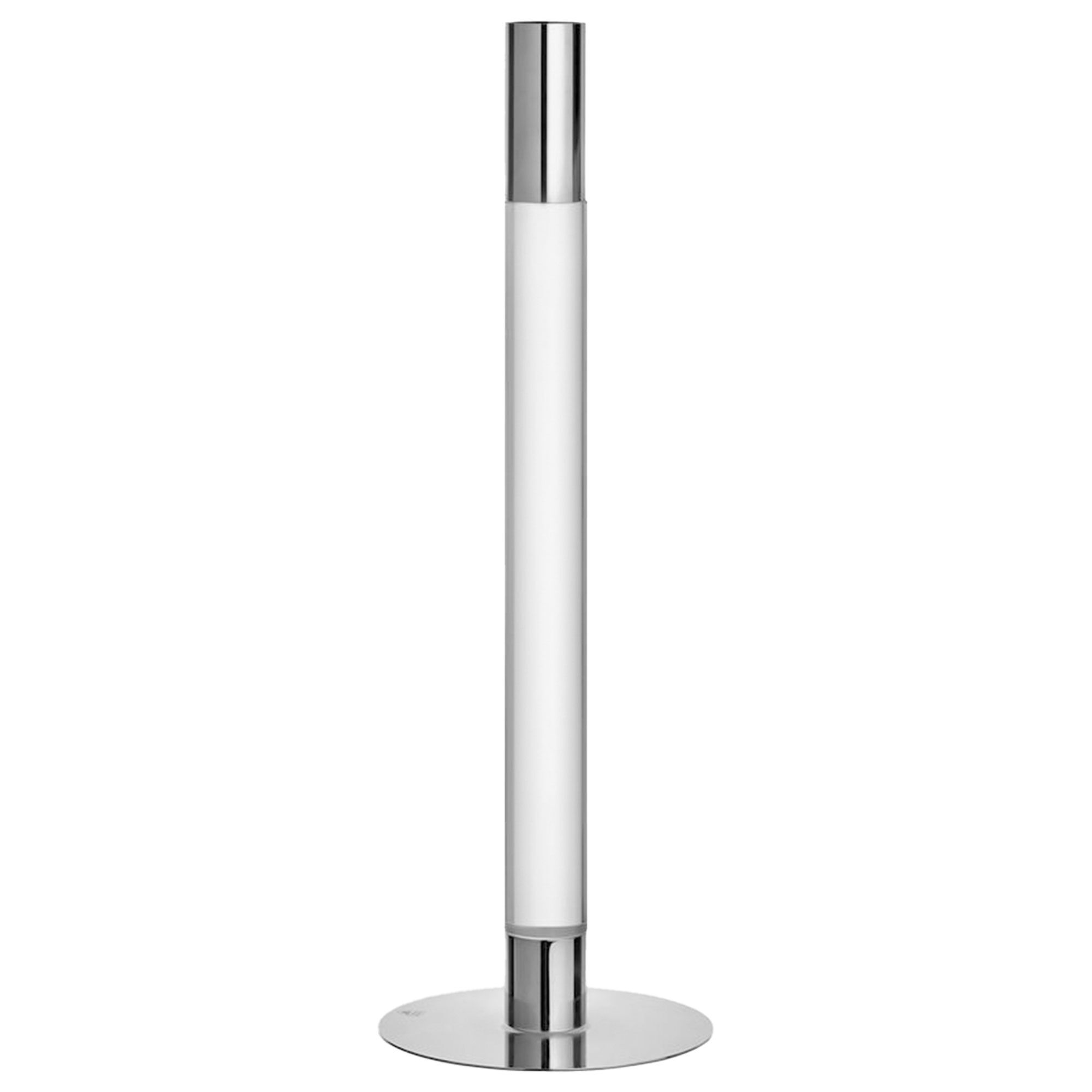 Orrefors Lumiere Lysetage 32 Cm  Sølv Metal
