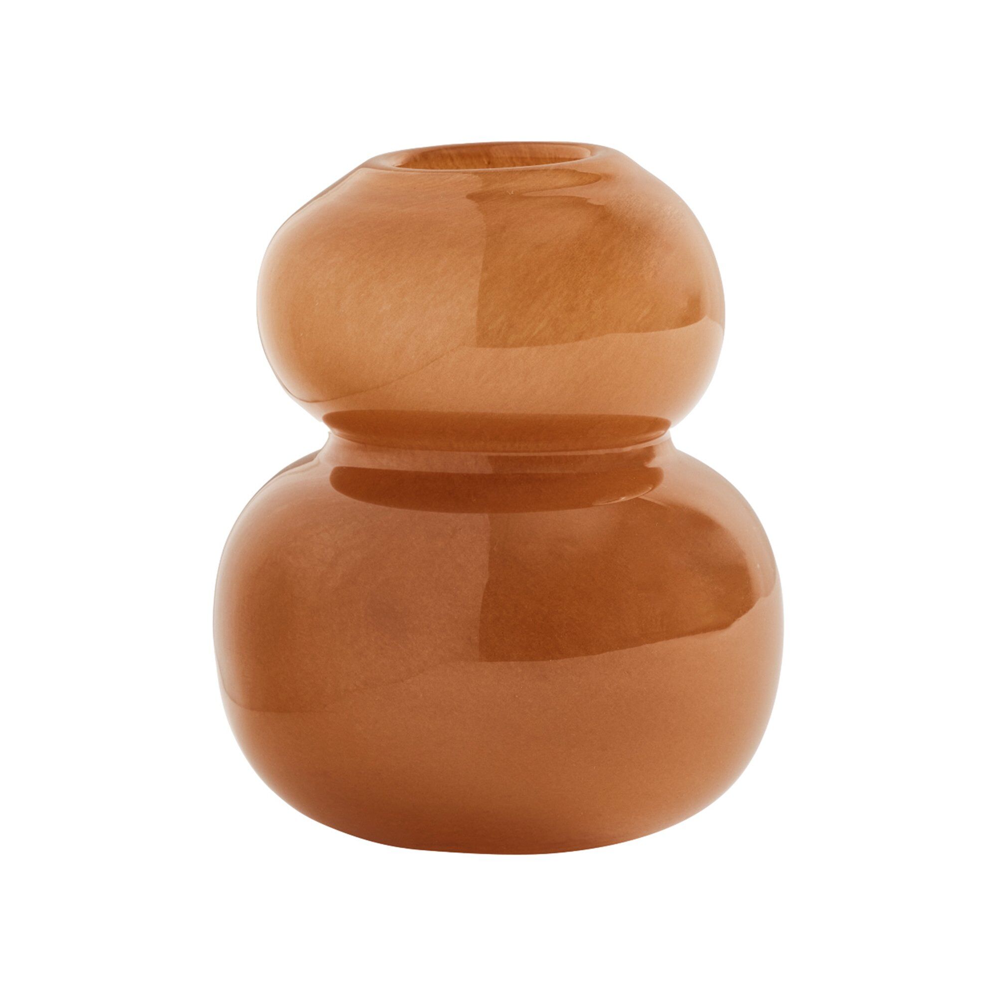 Oyoy Living Design Lasi Vase 12   Cm  Nutmeg