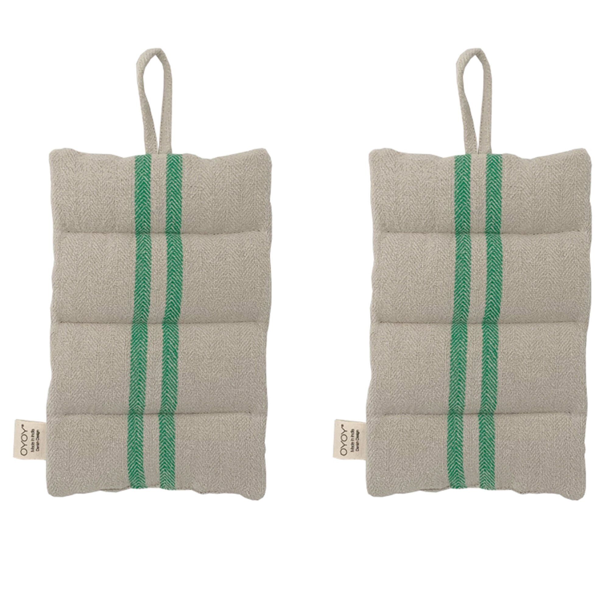 Oyoy Living Design Linu Grydelapper   Stk  Grøn