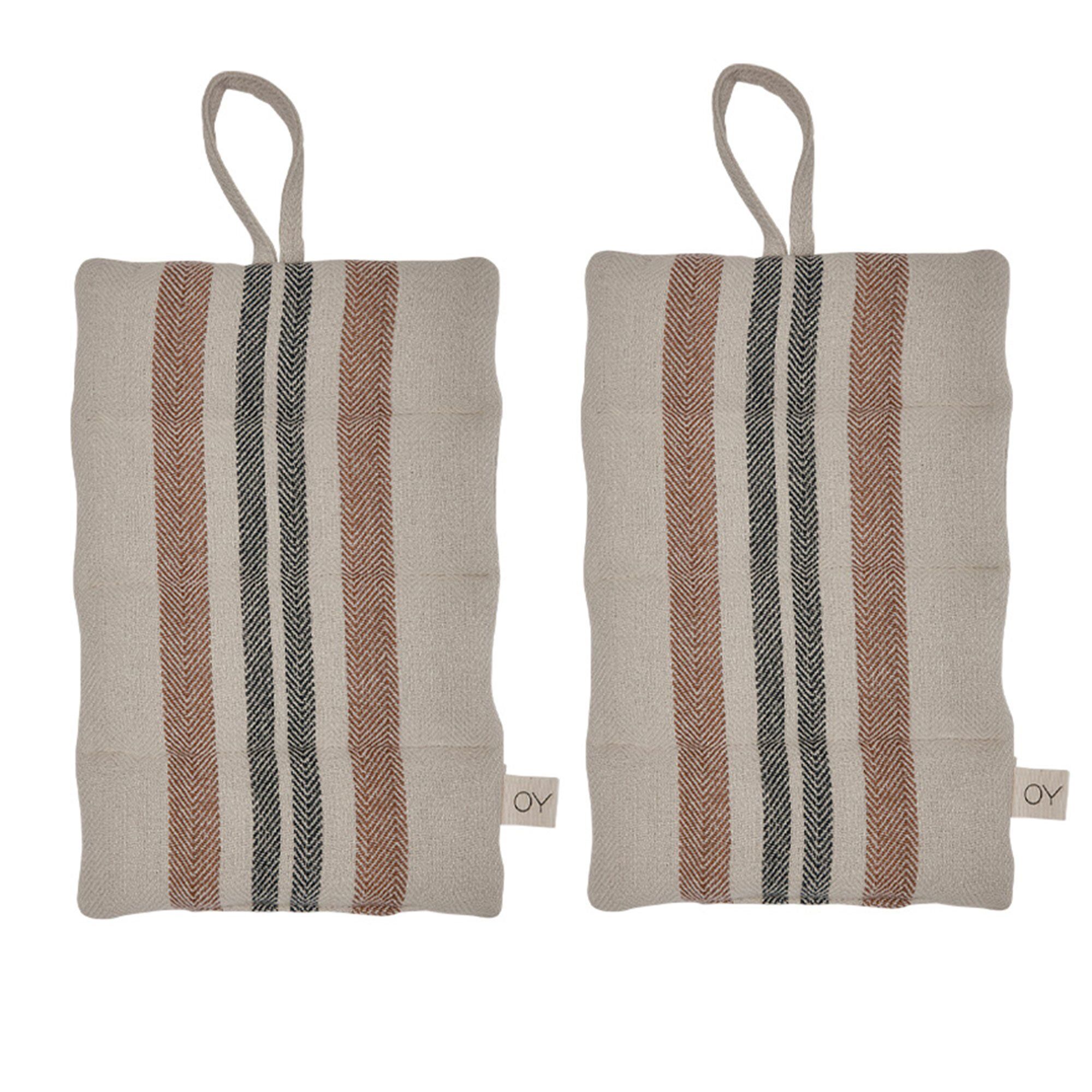 Oyoy Living Design Linu Grydelapper   Stk  Karamel