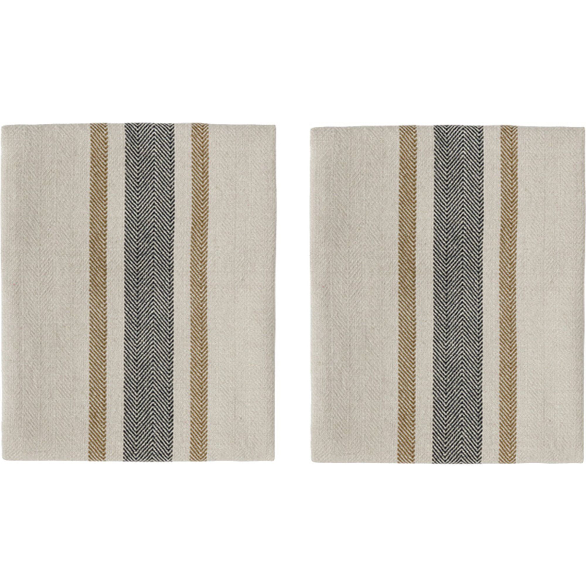 Oyoy Living Design Linu Serviet  Sort    Stk