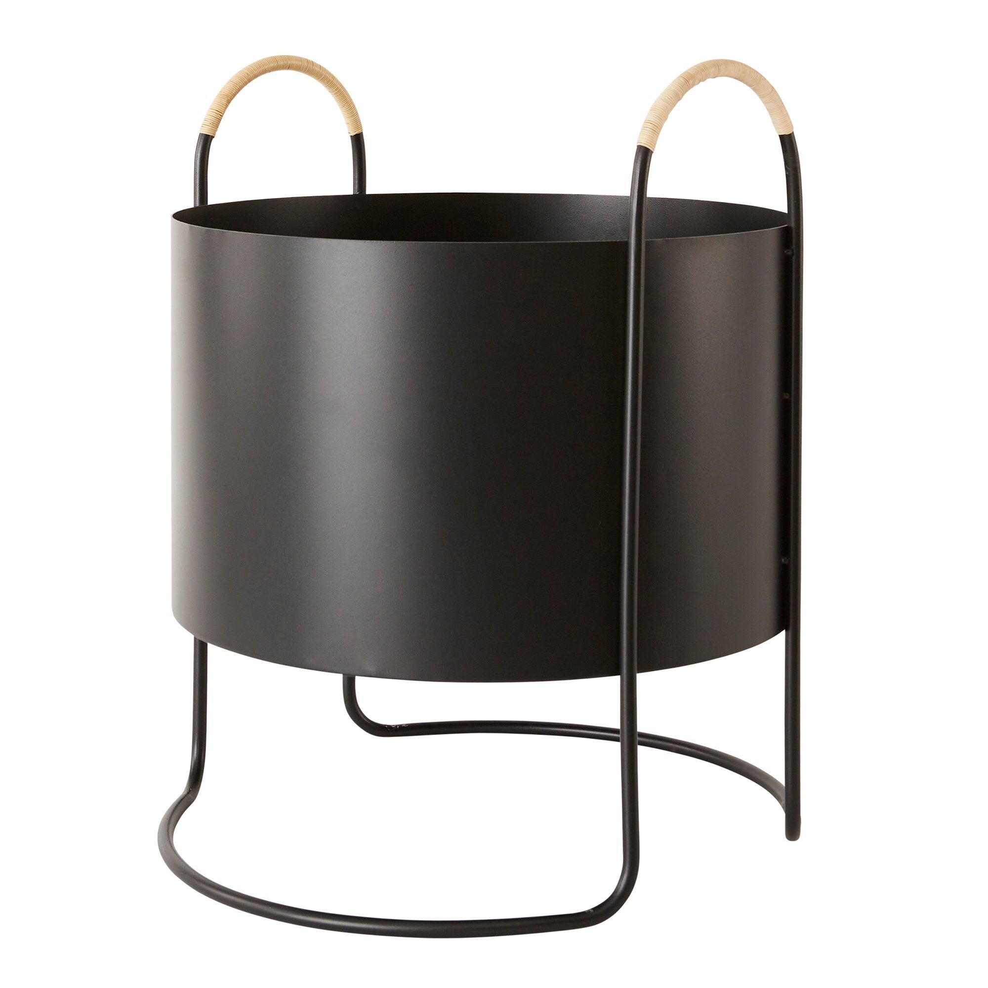 Oyoy Living Design Maki Plant Box Lav Plantekasse  Sort