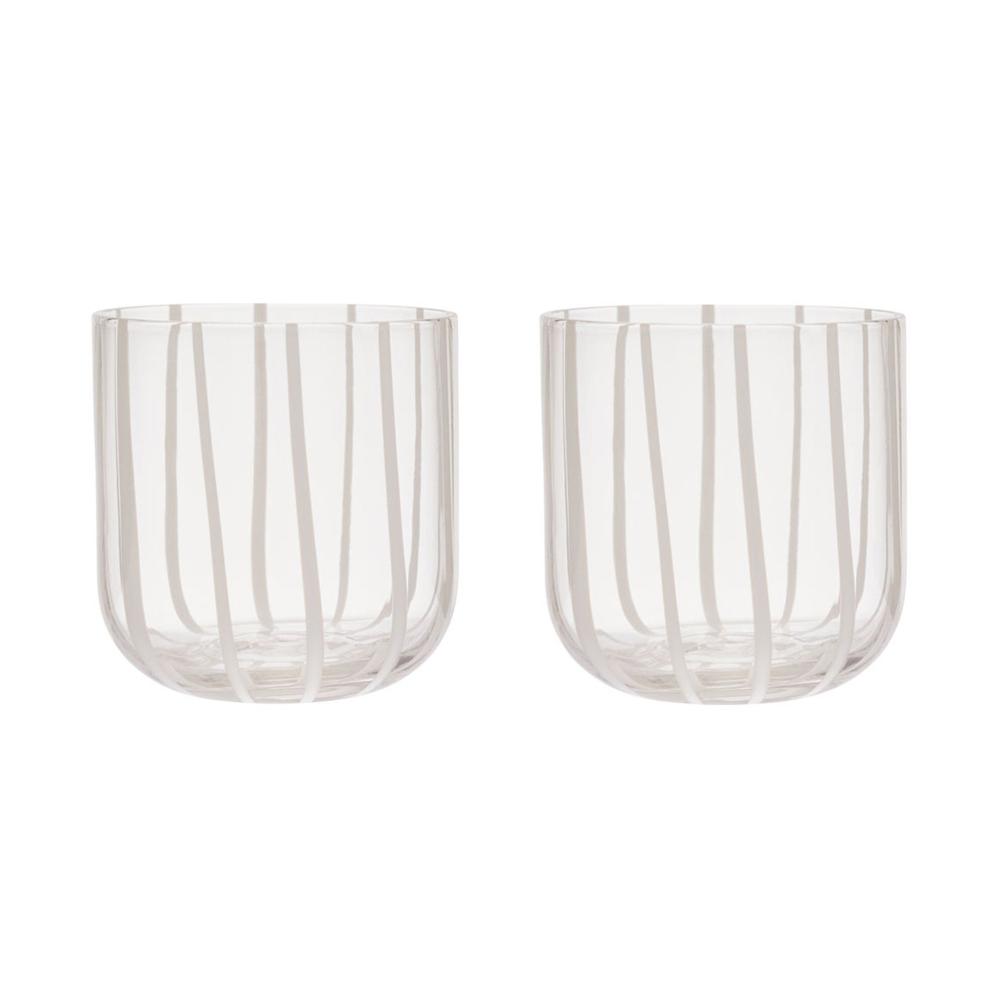 Oyoy Living Design Mizu Vandglas  Clear  Pakke Med