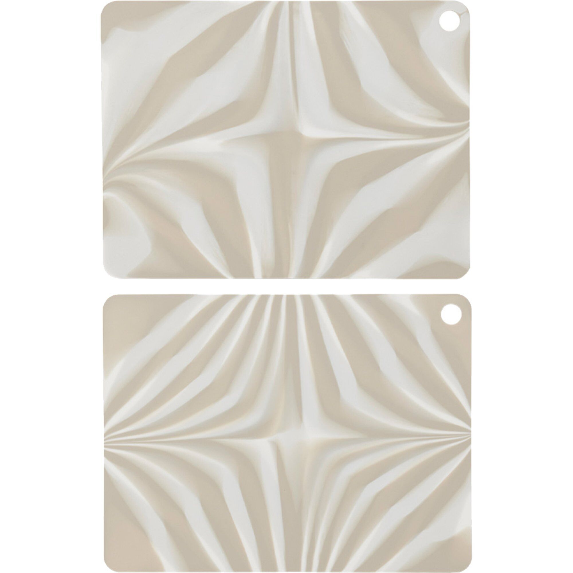 Oyoy Living Design Zebura Dækkeserviet  Clay Hvid    Stk