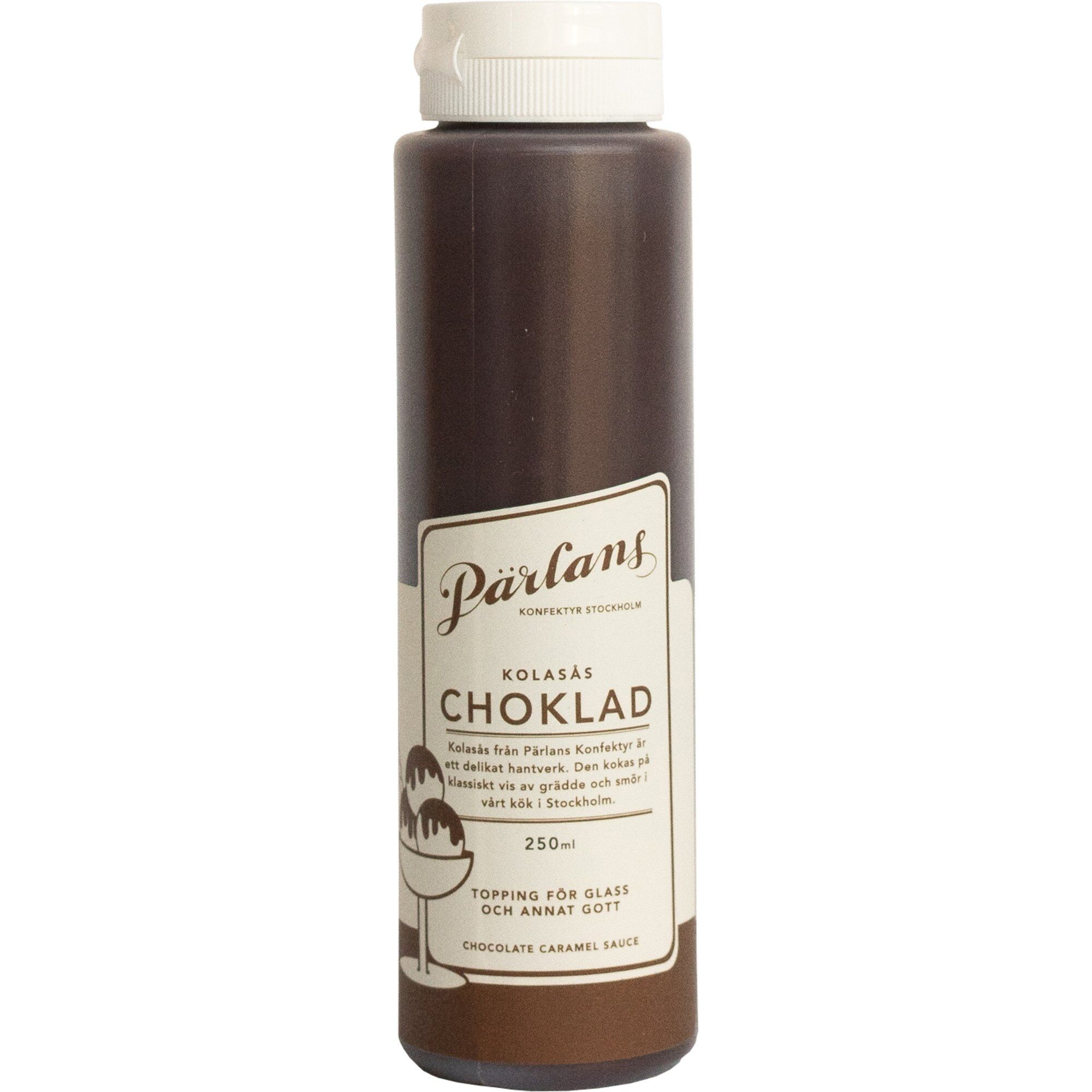 Pärlans Squeeze Karamelsauce  250 Ml  Chokolade