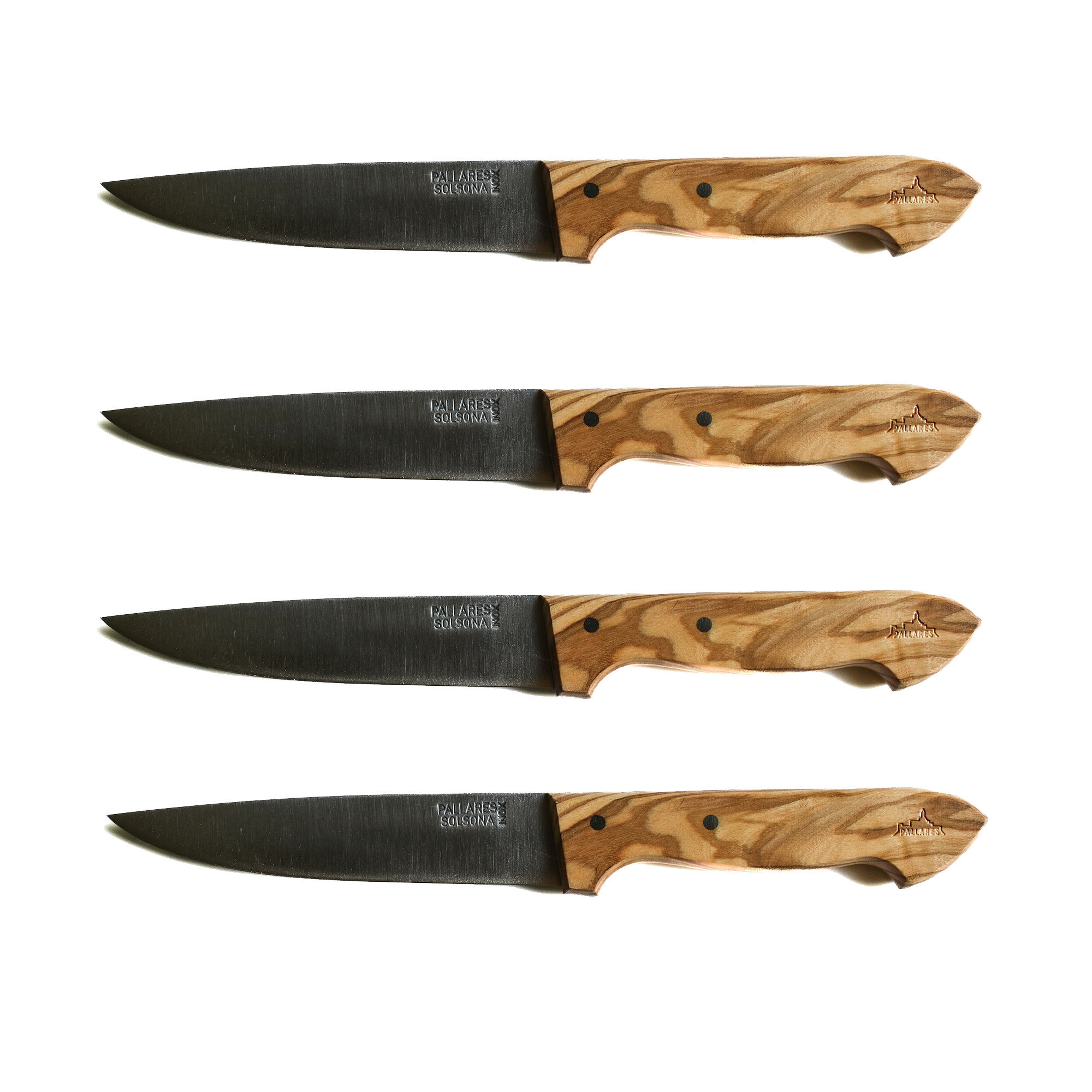 Pallarã   Madkniv  Rustfrit Stål Oliventræ    Stk