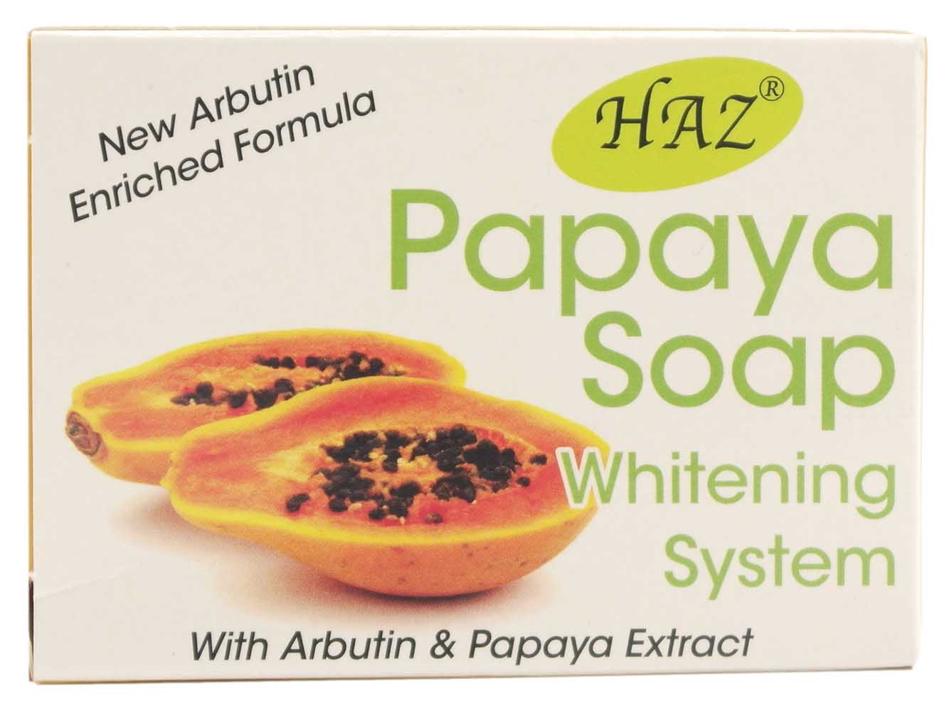 Papaya Soap Whitening System 100gr