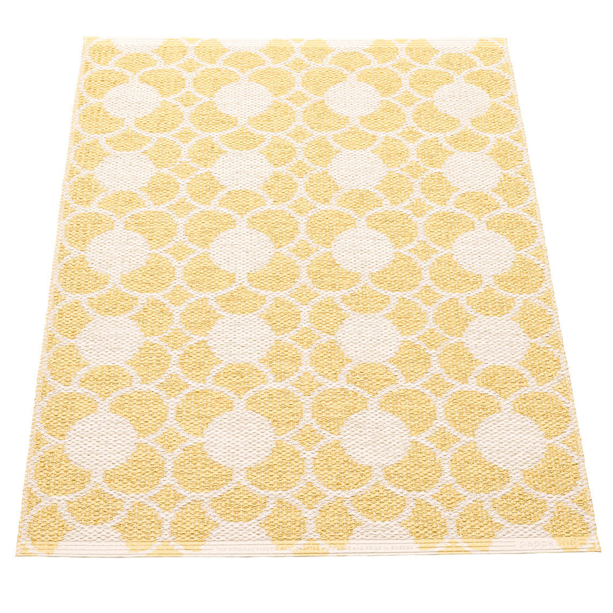 Pappelina Anya Gulvtæppe 100    70 Cm  Pale Yellow Vanilla
