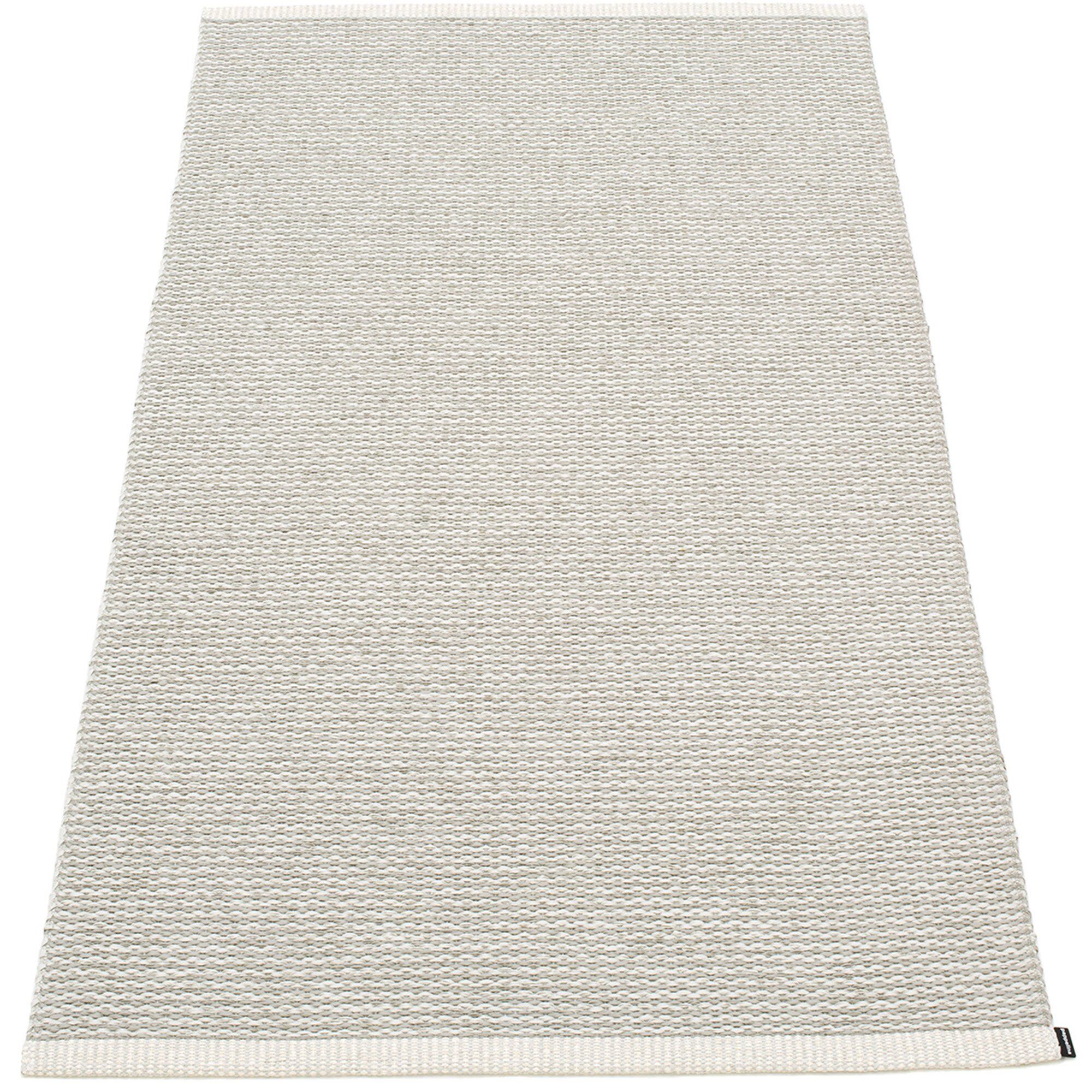 Pappelina Gulvtæppe Mono  85   160 Cm  Fossil Grey White Grey