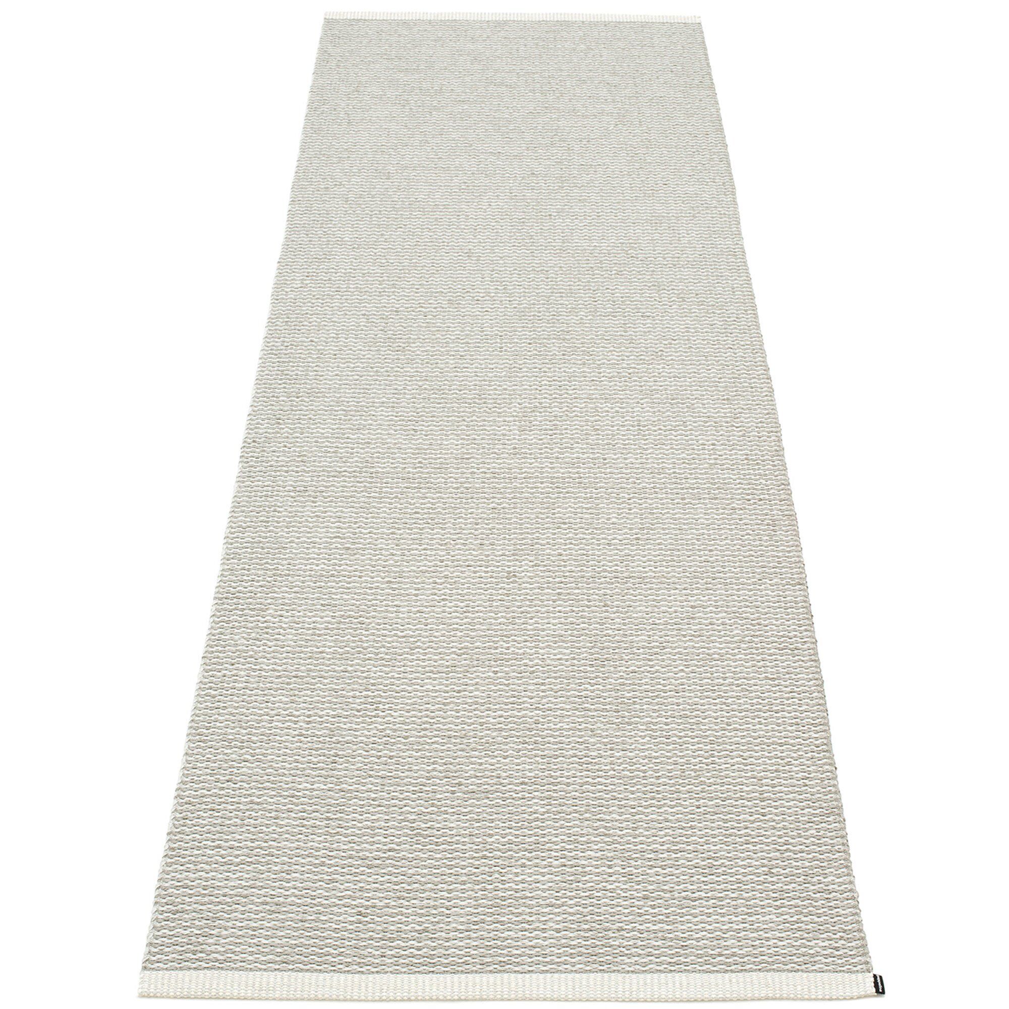 Pappelina Gulvtæppe Mono  70   200 Cm  Fossil Grey White Grey