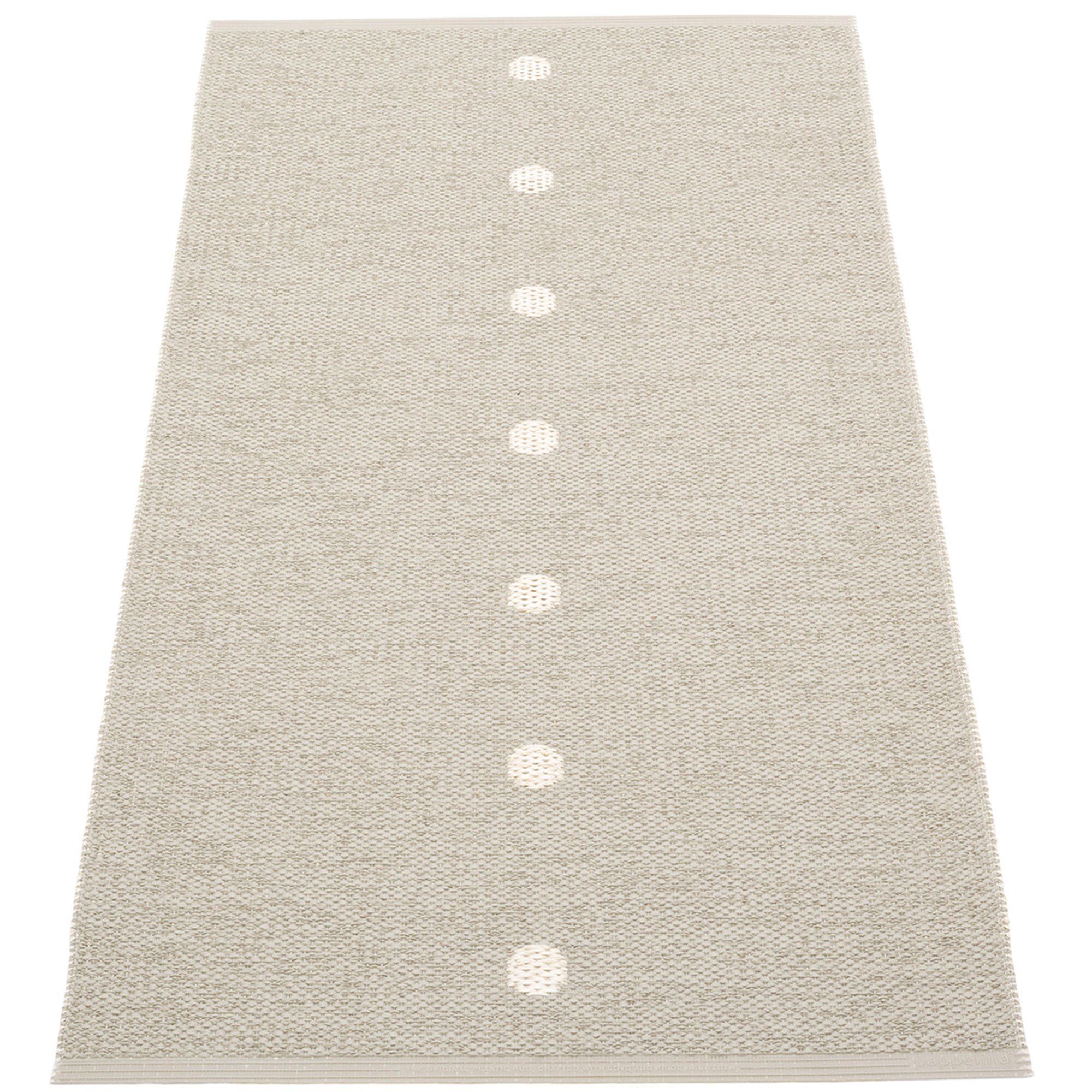 Pappelina Gulvtæppe Peg  70   140 Cm  Linen Vanilla