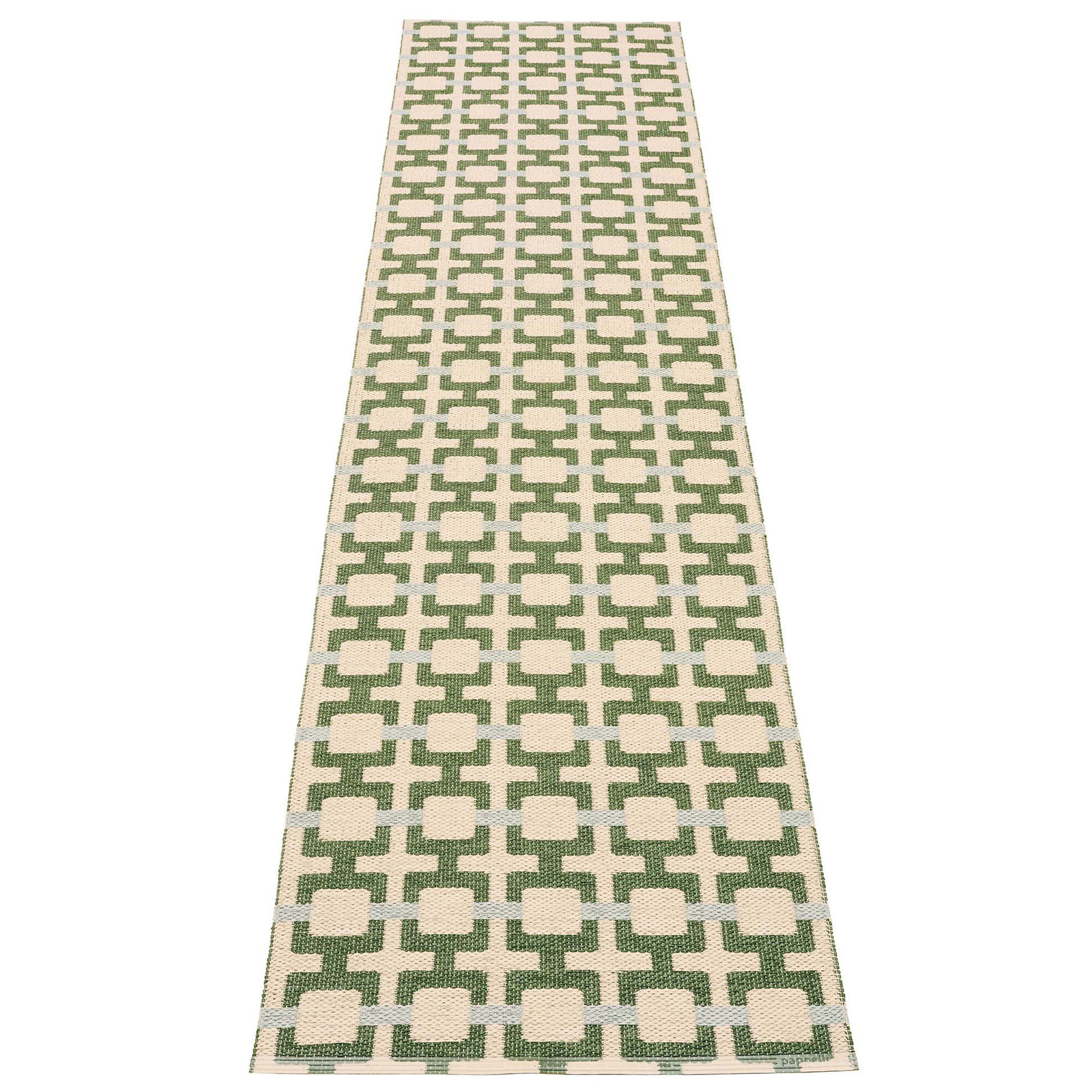 Pappelina Tom Gulvtæppe 300   70 Cm  Leaf Cream Sage