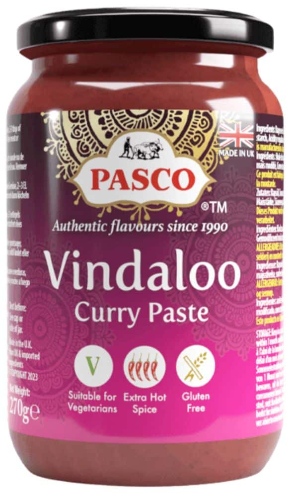 Pasco Vindaloo Karrypasta  Extra Hot 270