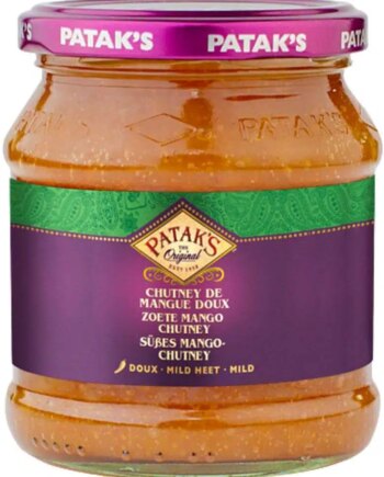 Patak   Sød Mango Chutney  Mild 340