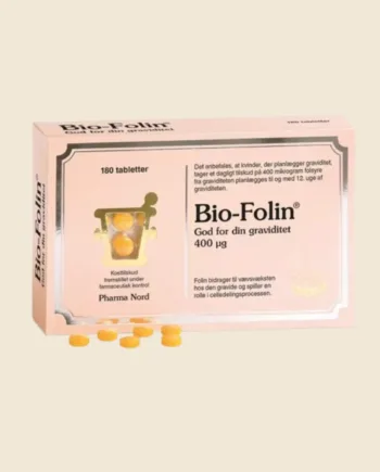 Pharma Nord Bio-folin Folsyre Til Før Og Under Graviditet  180 Tabletter